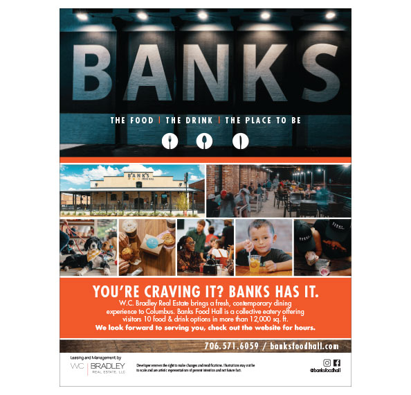 Banks Food Hall ad
